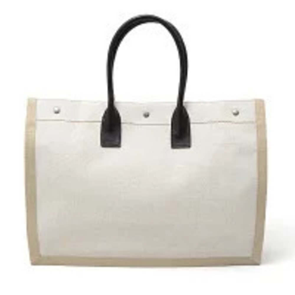 Saint Laurent Rive White Tote Gauche Bag White